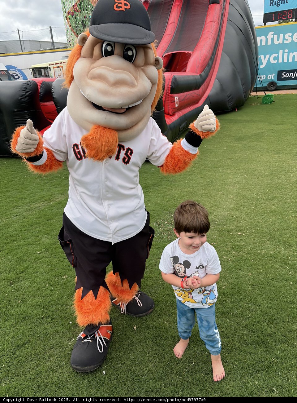 Joyful Encounter at the Ballpark