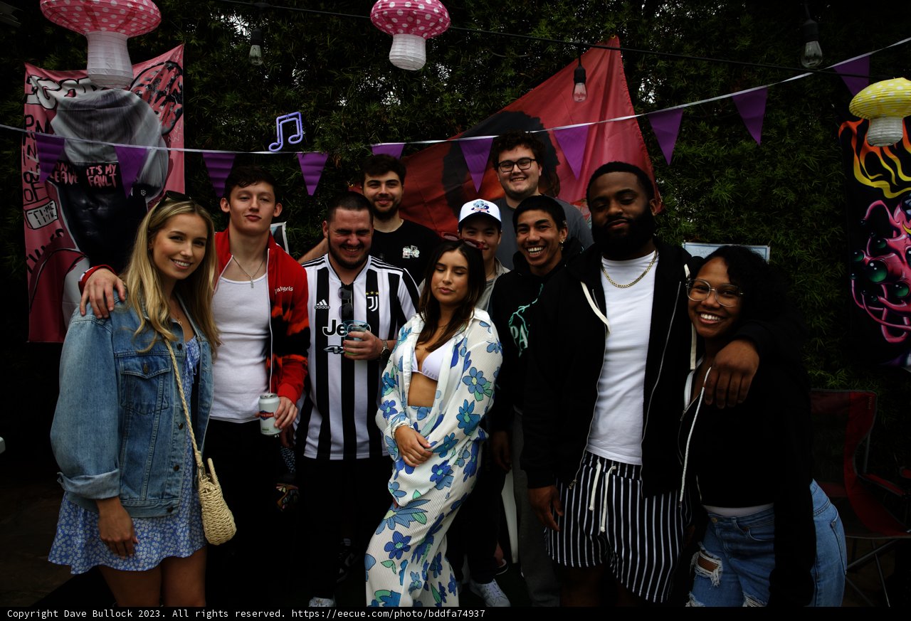 Smiles and Celebration at Cam's Grad Party
