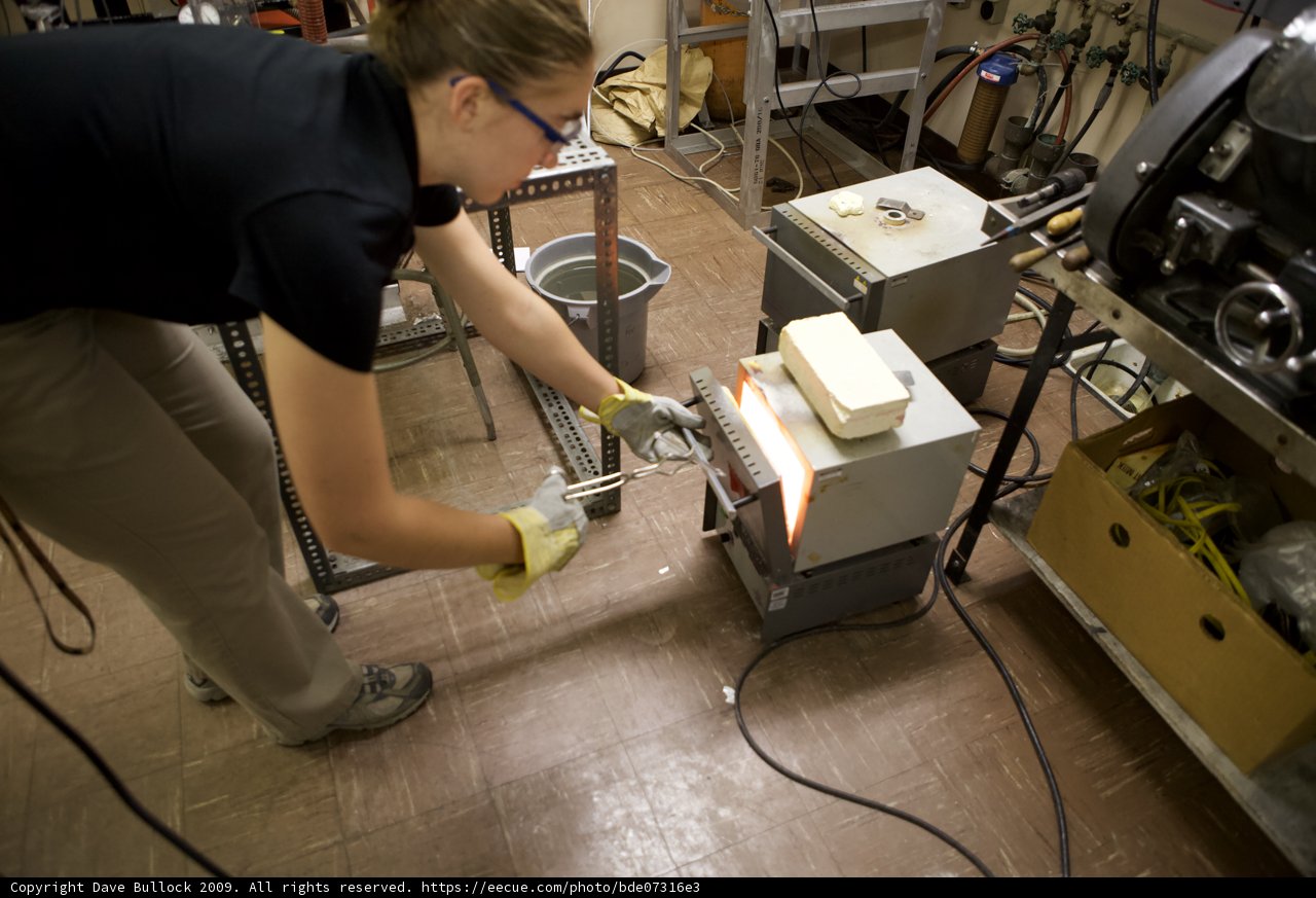 Industrious Woman at Work