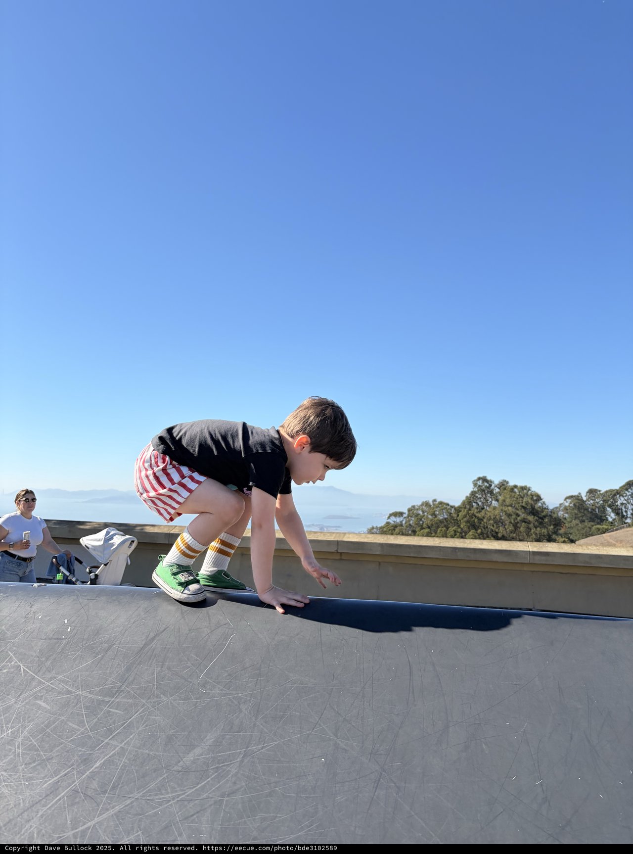 Young Skateboarder Performs Handplant at Skatepark