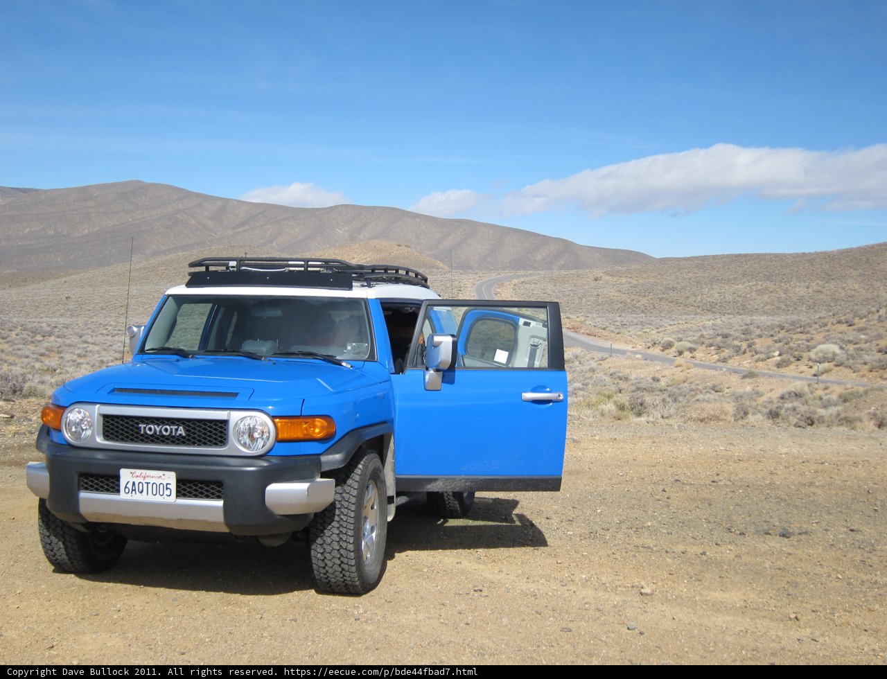 The Blue Beast with a Roof Rack