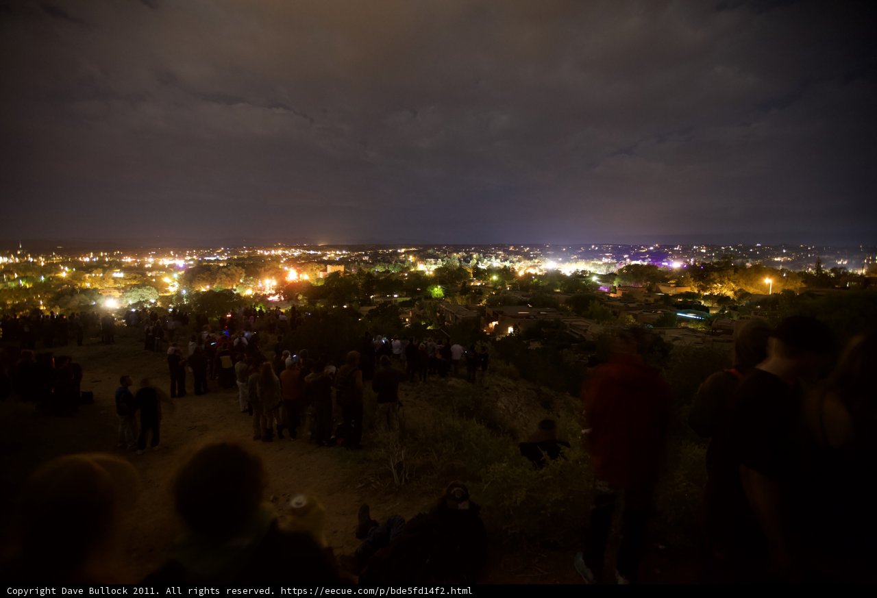 Night Vigil on Santa Fe Hillside