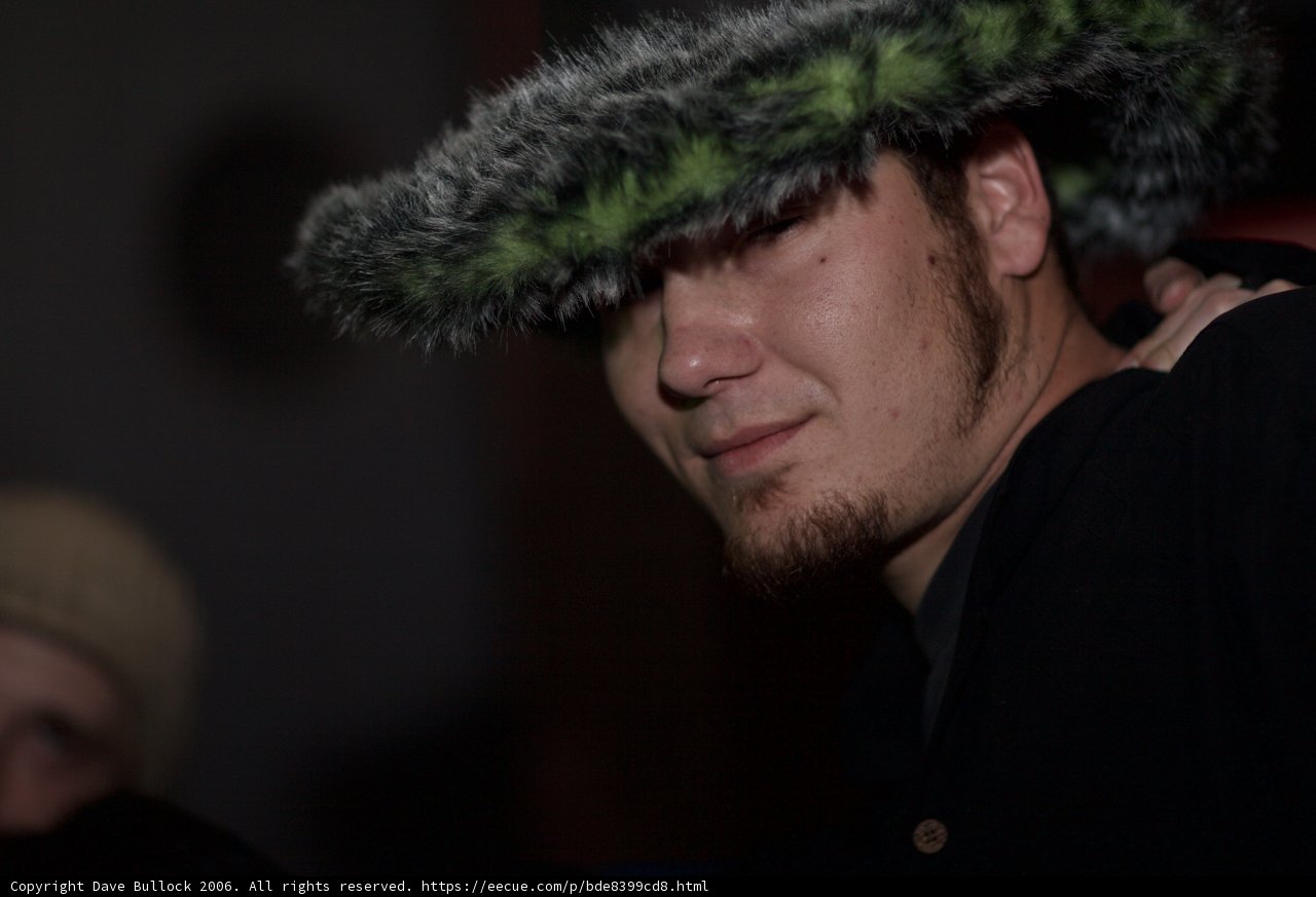 Furry Hat Fashion Statement