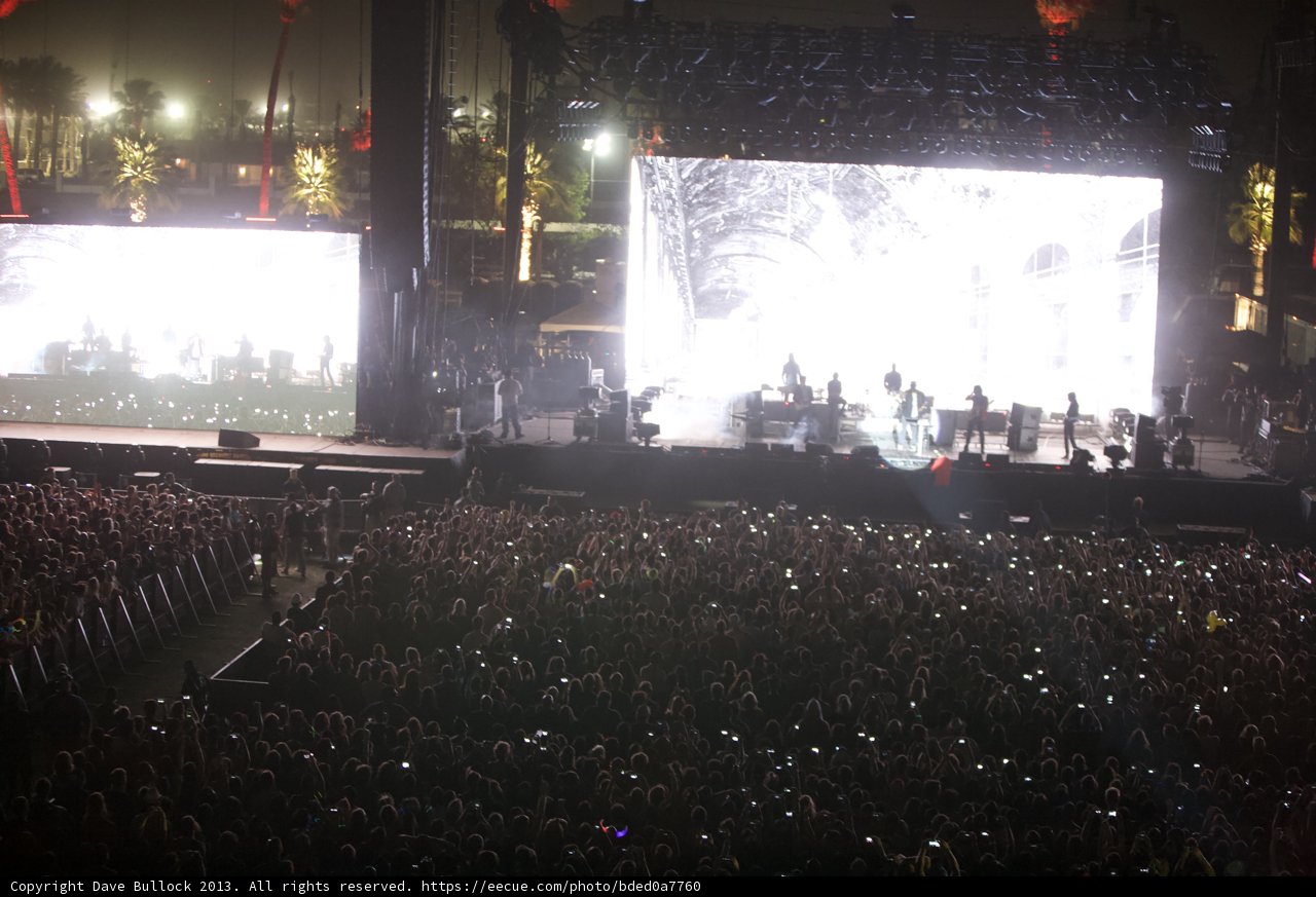 Rocking Crowd at Coachella