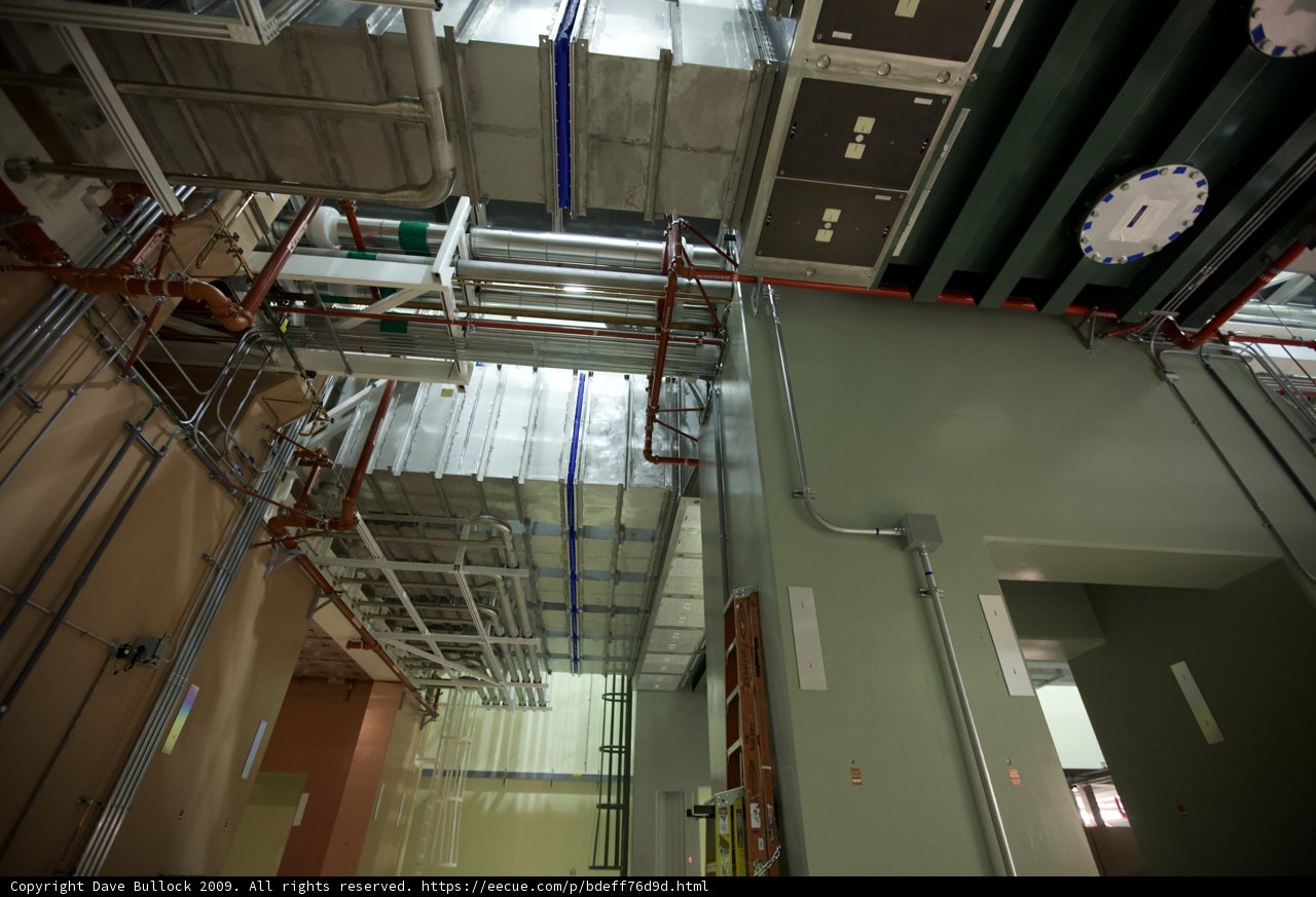 Wired Architecture in a Factory Building