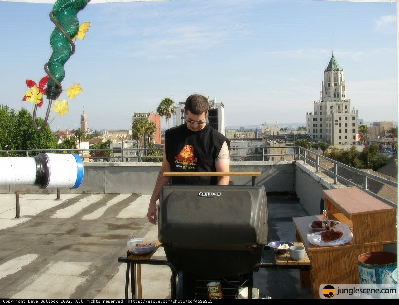 Grilling with a View