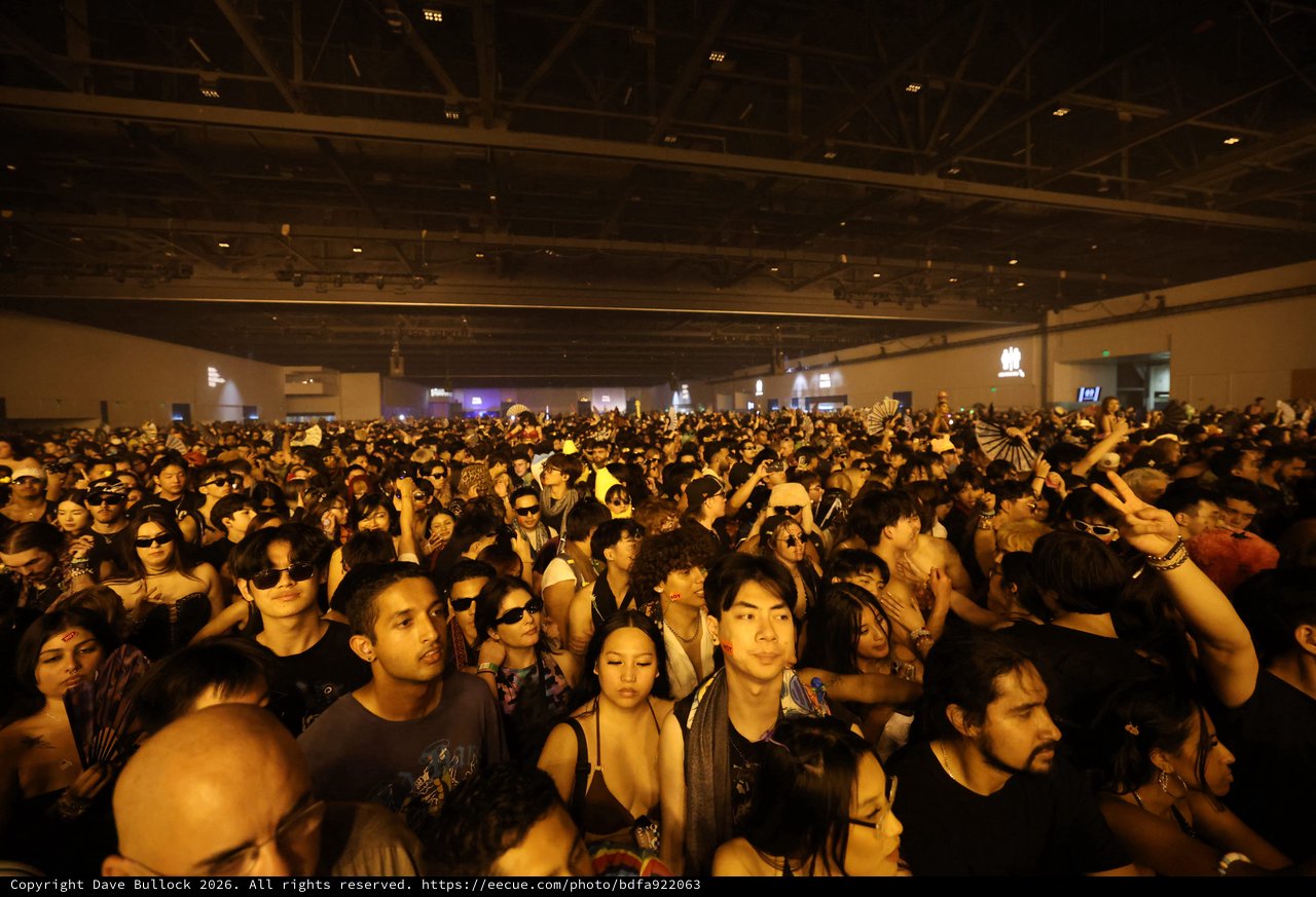 Massive Indoor Crowd at Wobbleland 2026 Festival