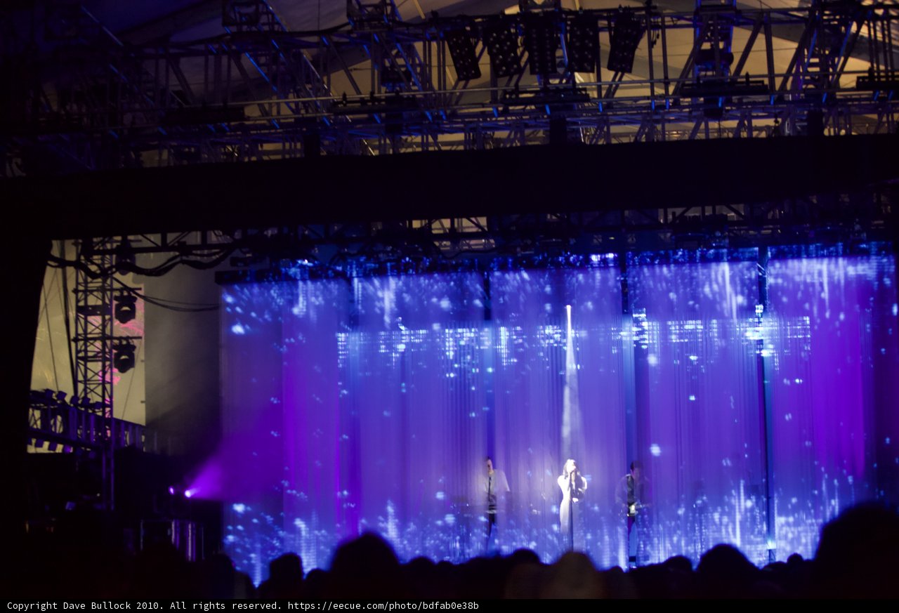 Purple Spotlight Performance