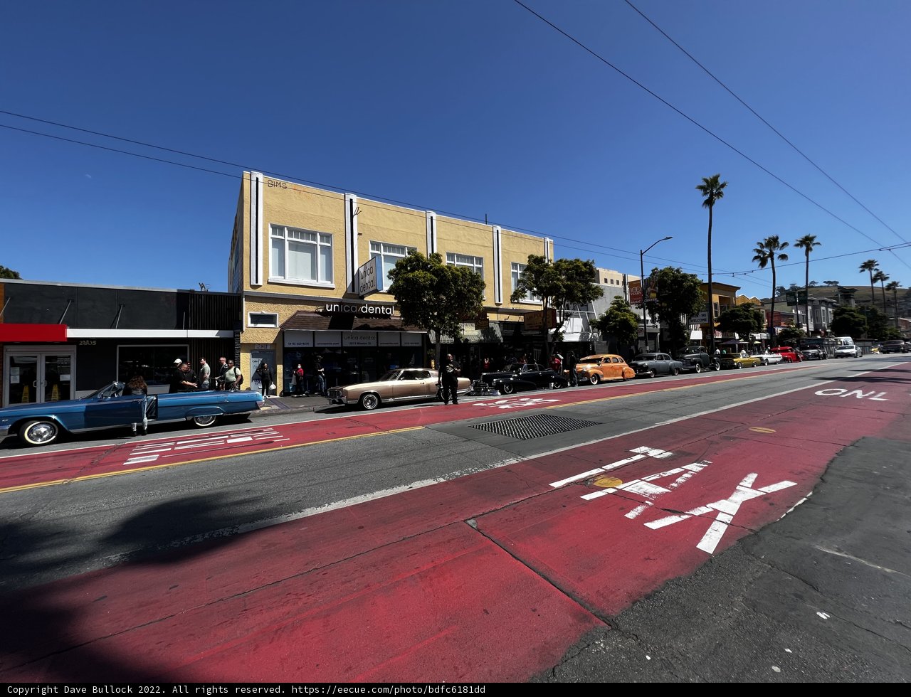 A Busy Street in San Francisco