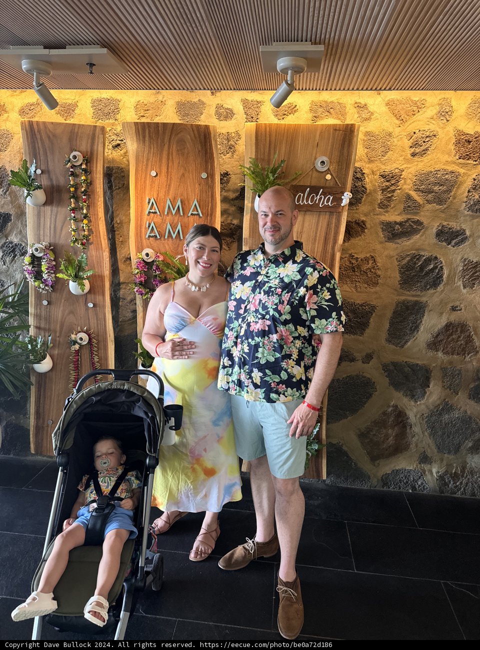 A Hawaiian Family Moment