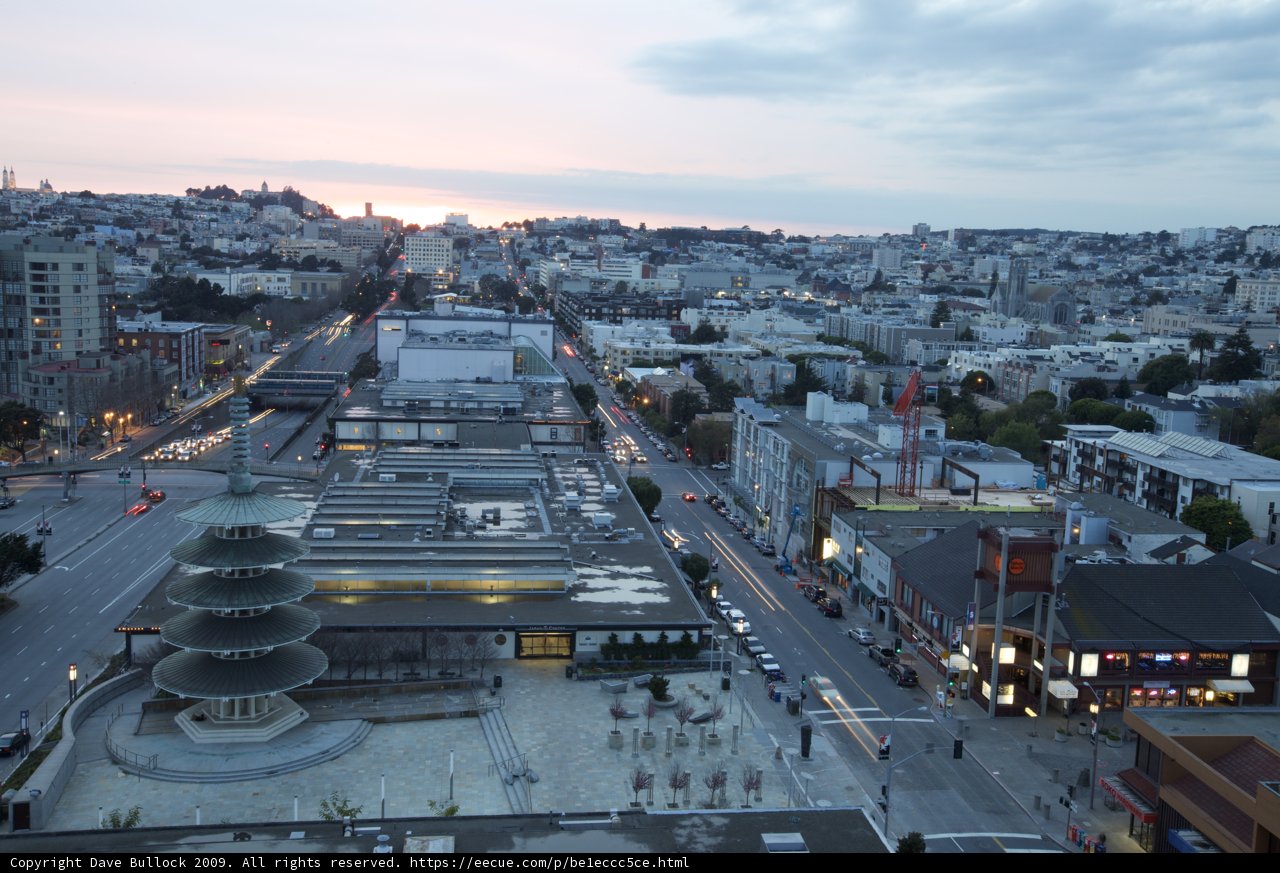 Dusk in the Urban Metropolis