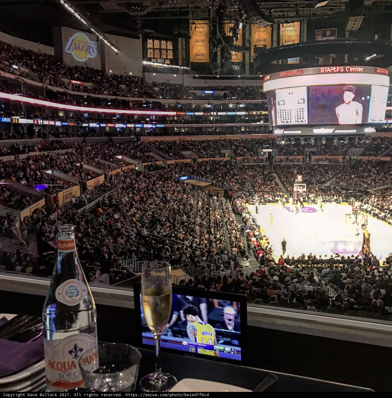 Top-View of Exciting Basketball Game at Crypto.com Arena
