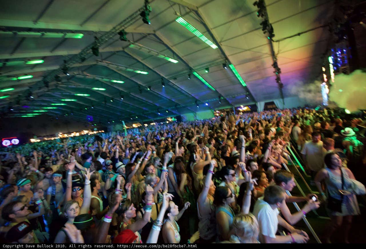 Euphoric Vibes: A Nightclub Crowd In Their Element