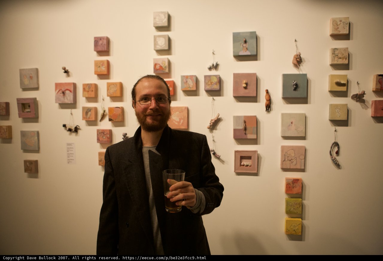 Man Admiring Art