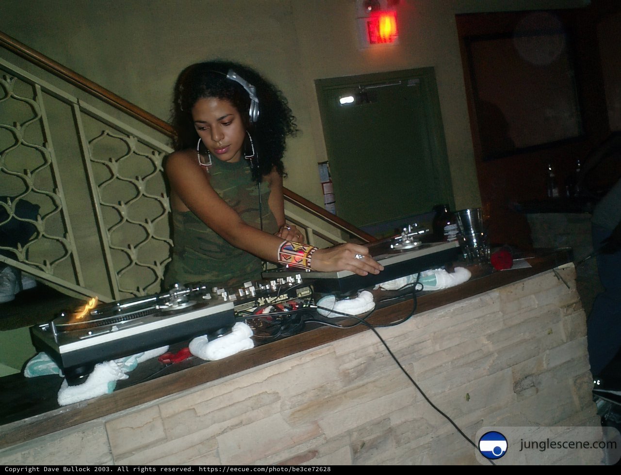 Green DJ in Action