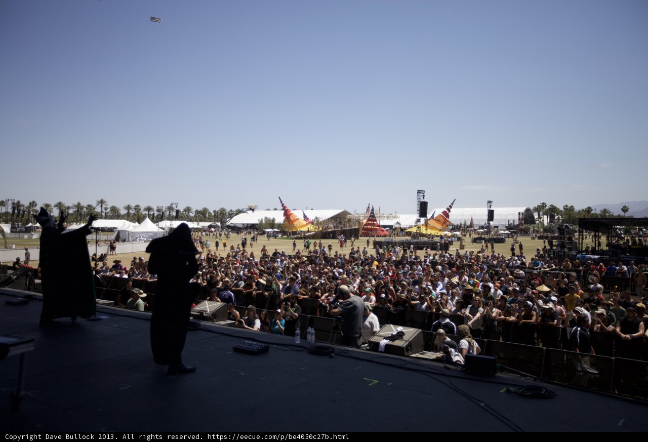 Massive Crowd at Coachella Concert