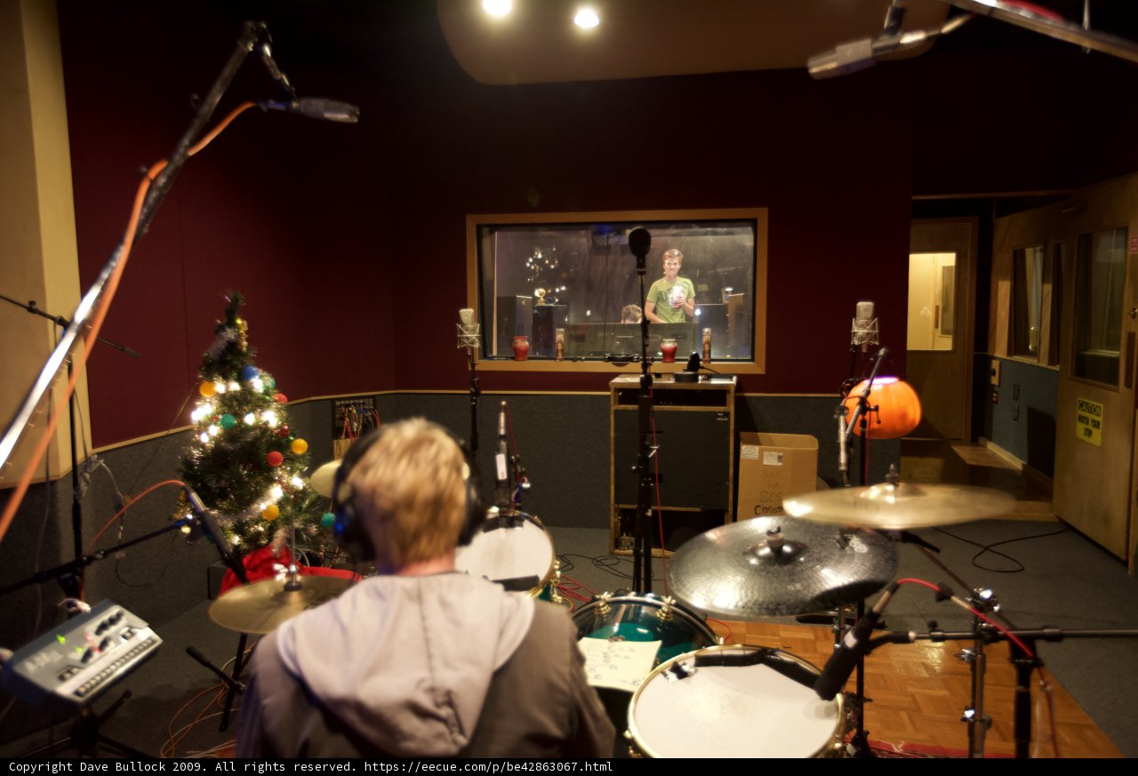 The Beat Goes On: A Man and His Drums in the Studio