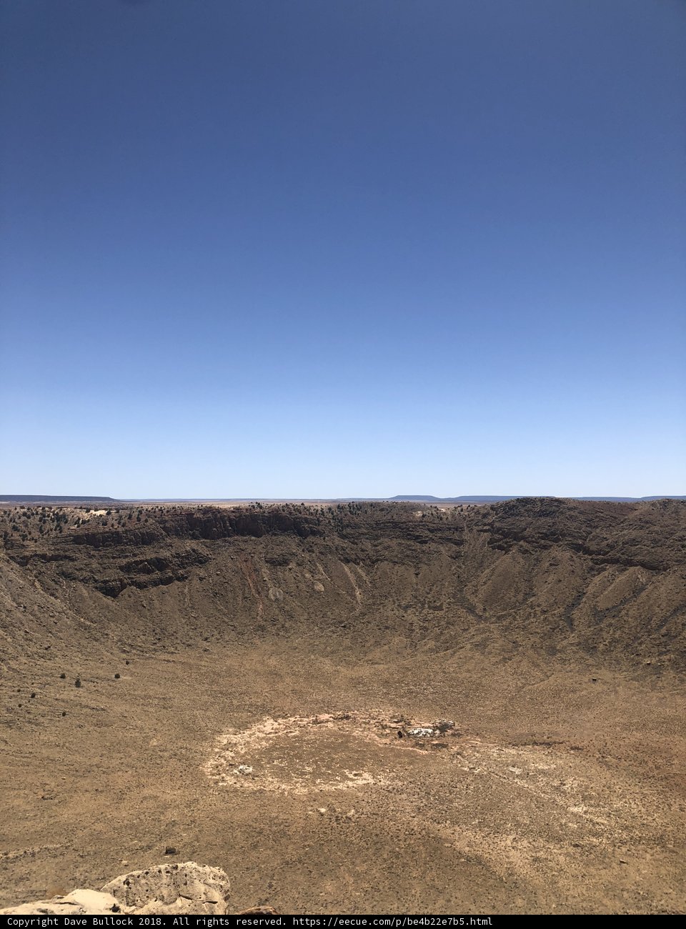 Majestic Volcano Crater in the Mojave Desert