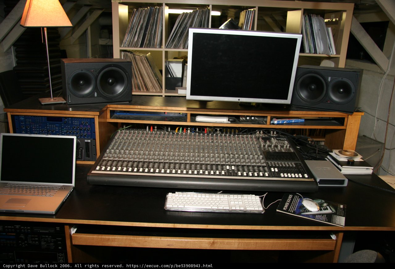 Black Desk Setup