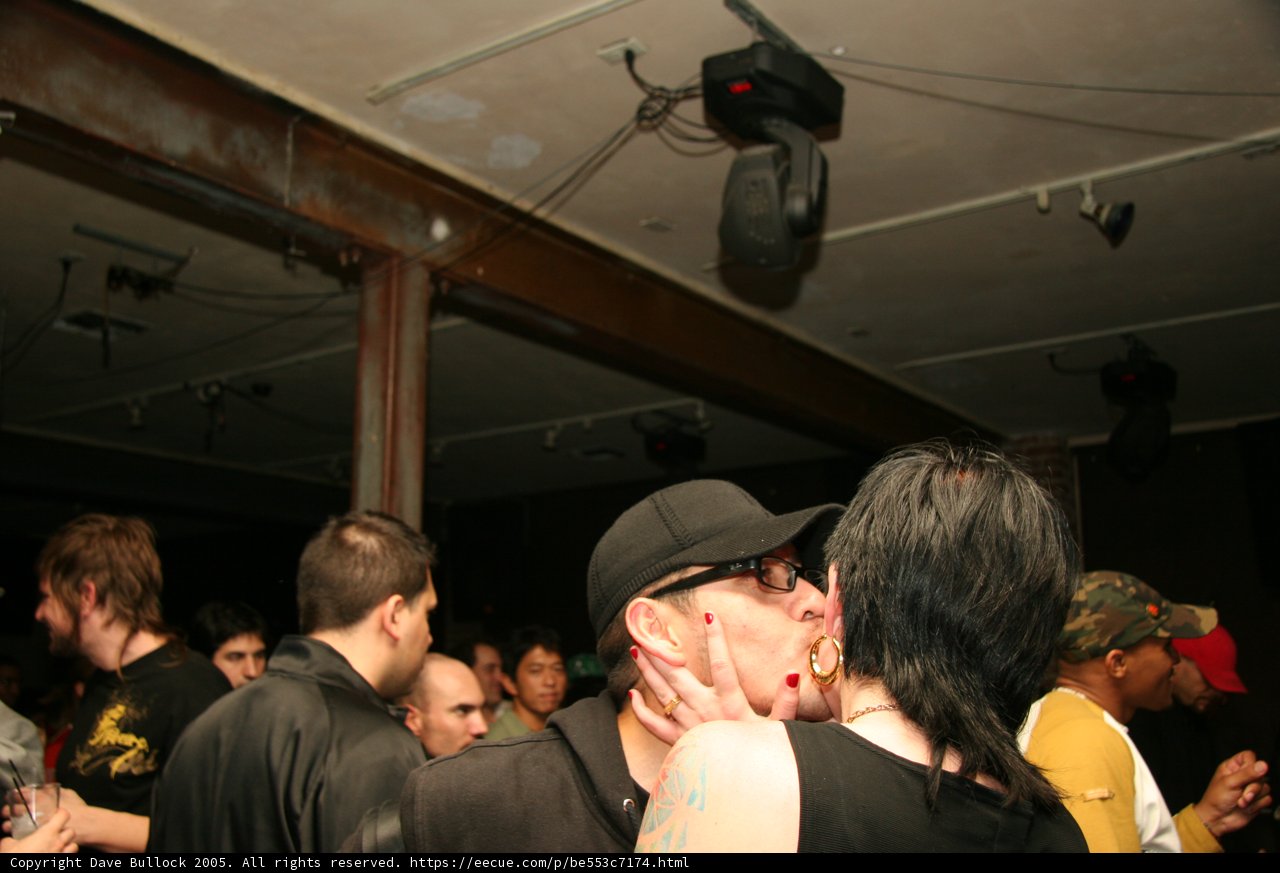 Intimate Moment in the Club