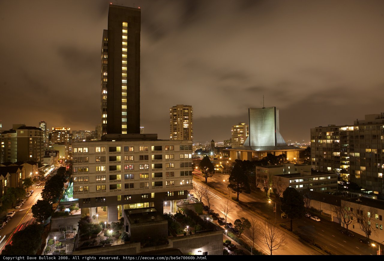 Urban Metropolis at Night