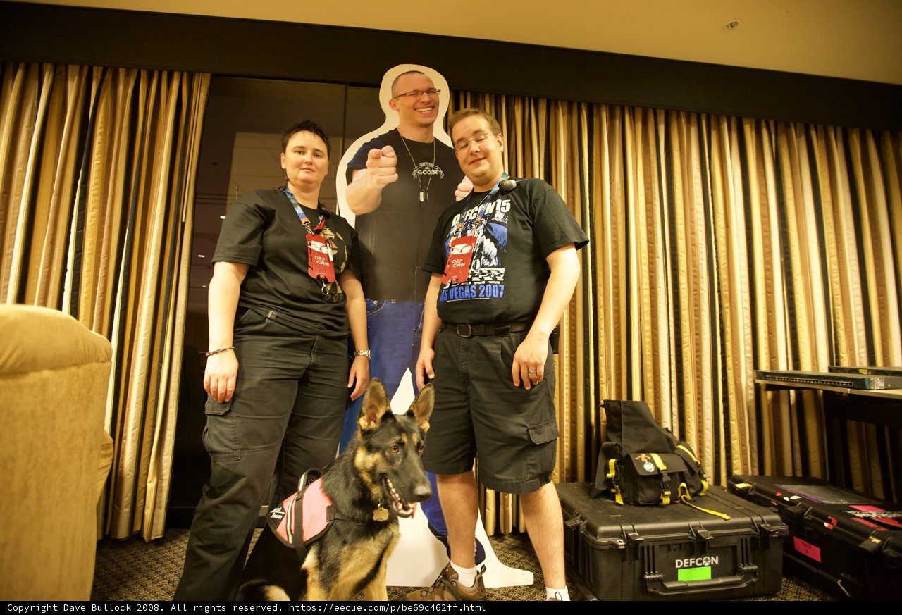 Three's Company With Furry Friend