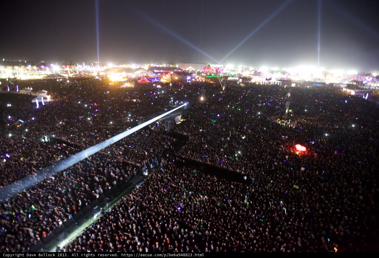 Lights and Lasers at Coachella