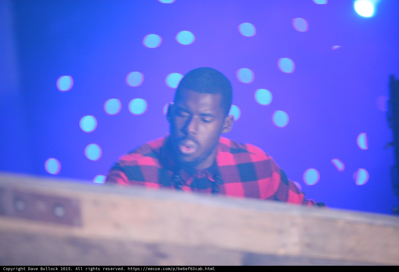 DJ Singing with Bokeh