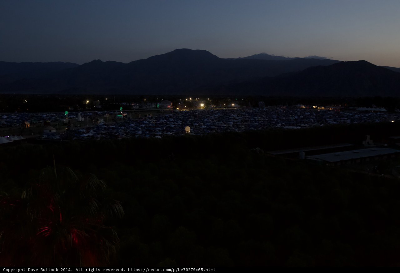 Nighttime Majesty on the Mountain
