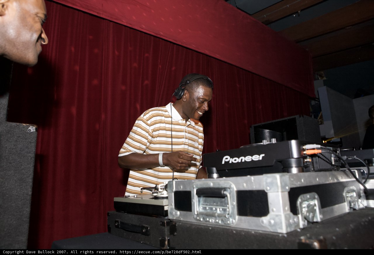Kenny Ken at the Turntables