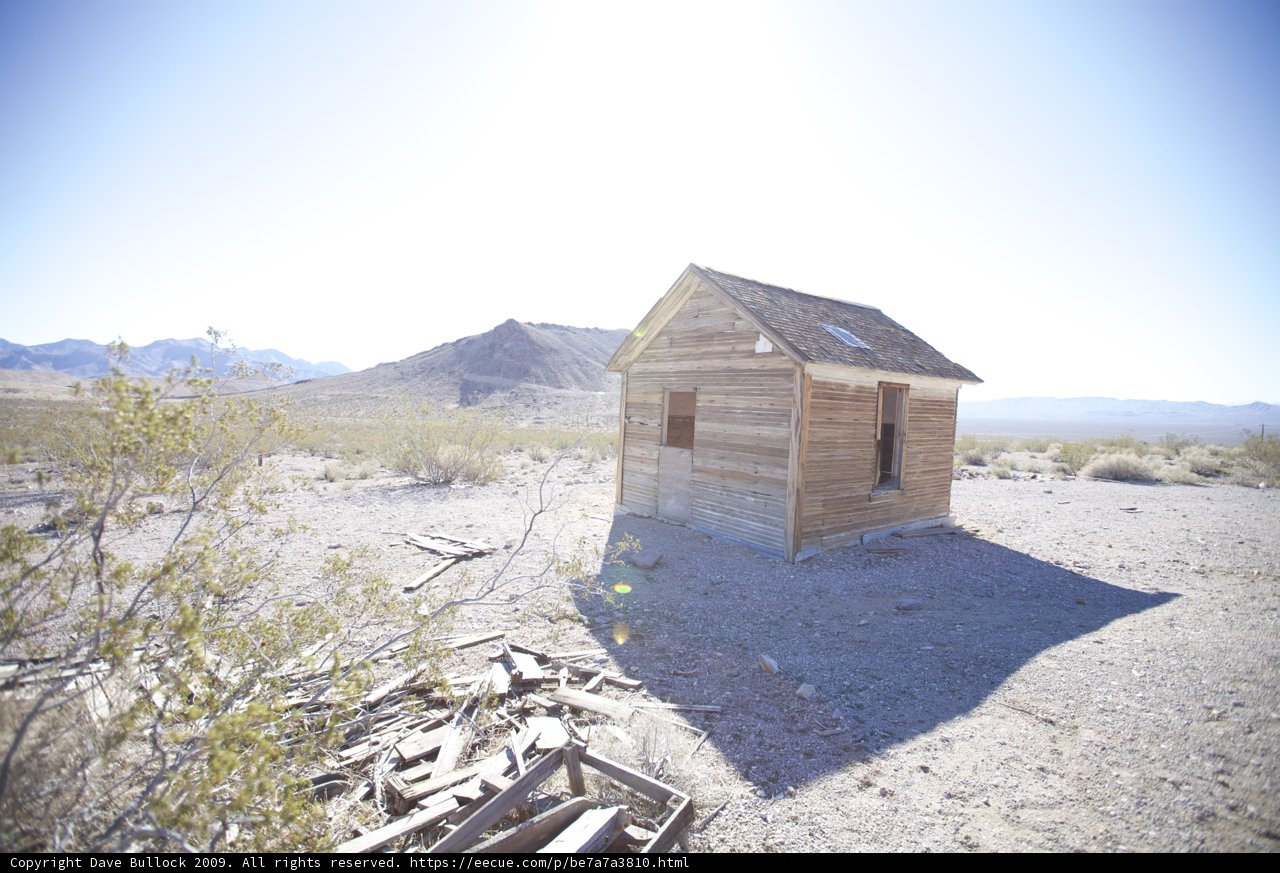 Rural Hut in the Desert