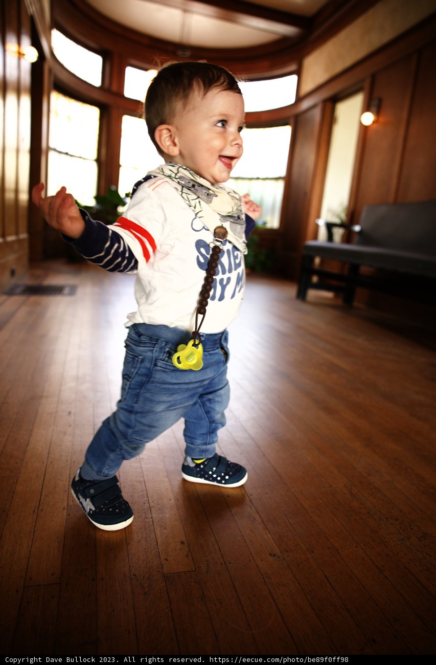 A Moment in Time: Young Explorer at Home