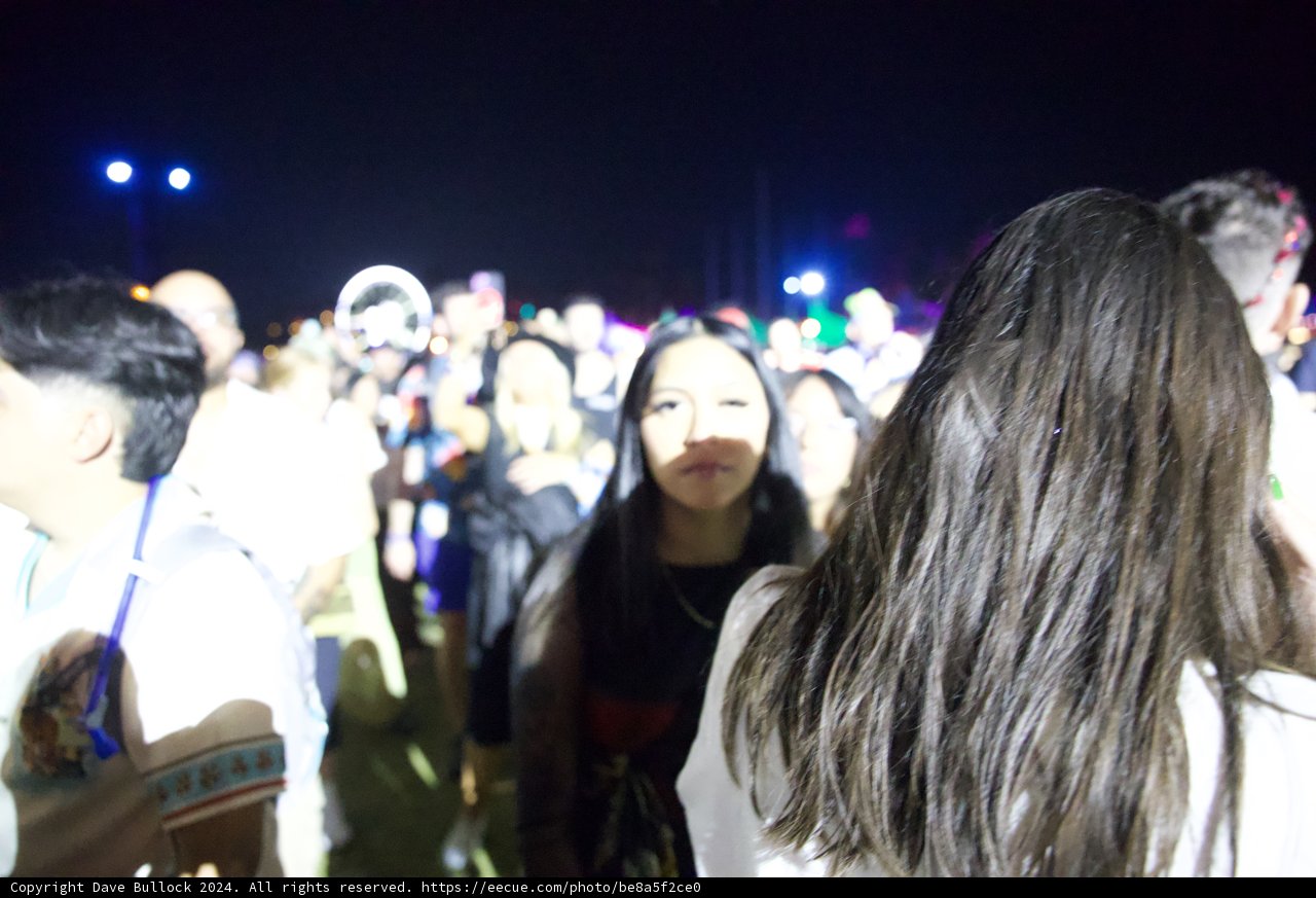 A Glimmer in the Crowd: Coachella 2024 Nightlife