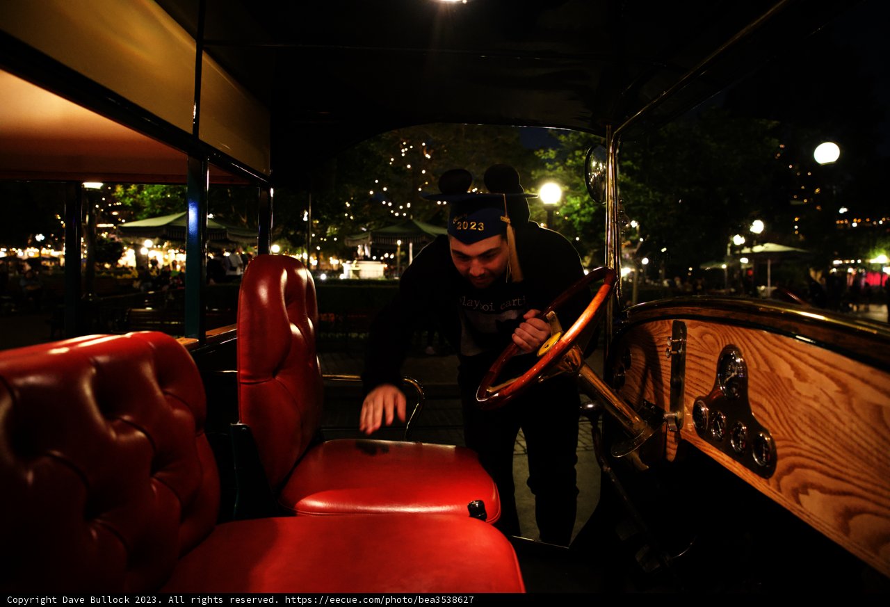 Magical Vintage Ride at Disneyland