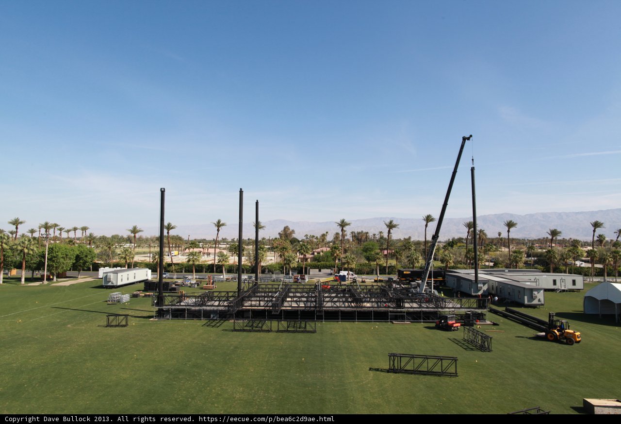 Coachella Stage in the Field