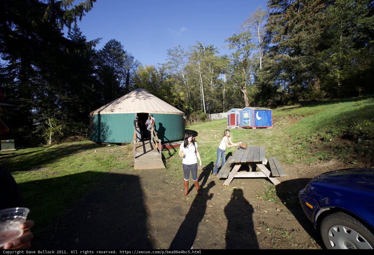 Group Trekking near Wickstrom Wedding Tent