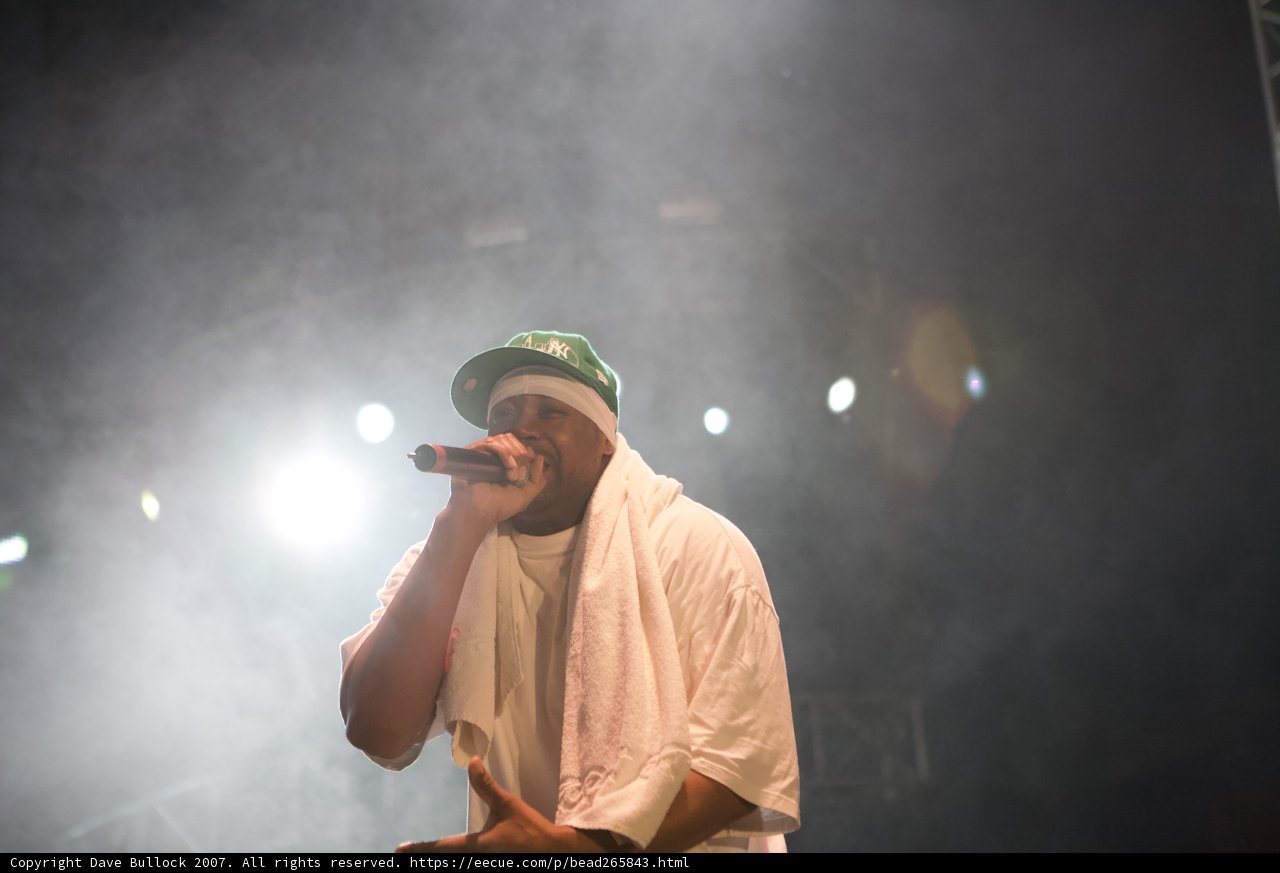 Solo Performance in Green Hat