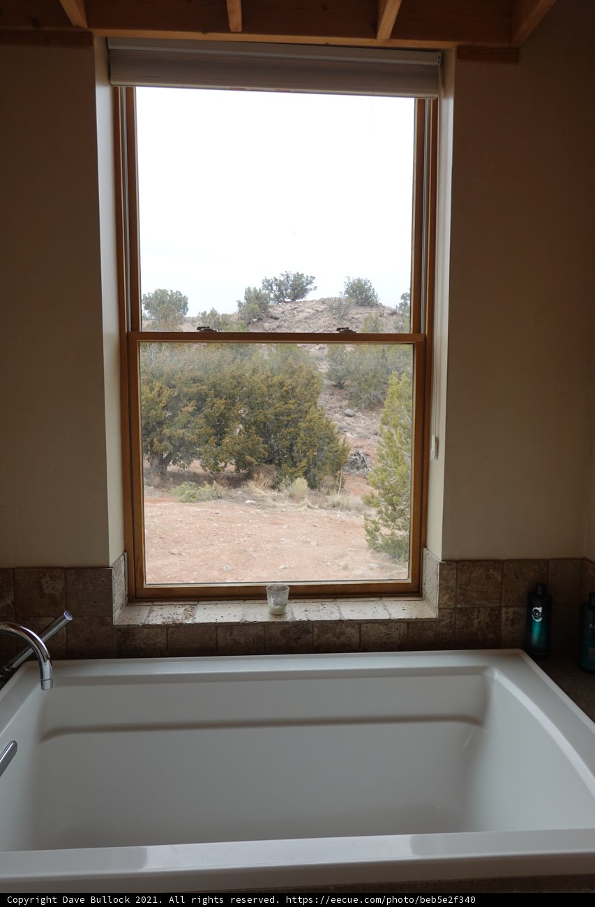 Refreshing Bath with a View