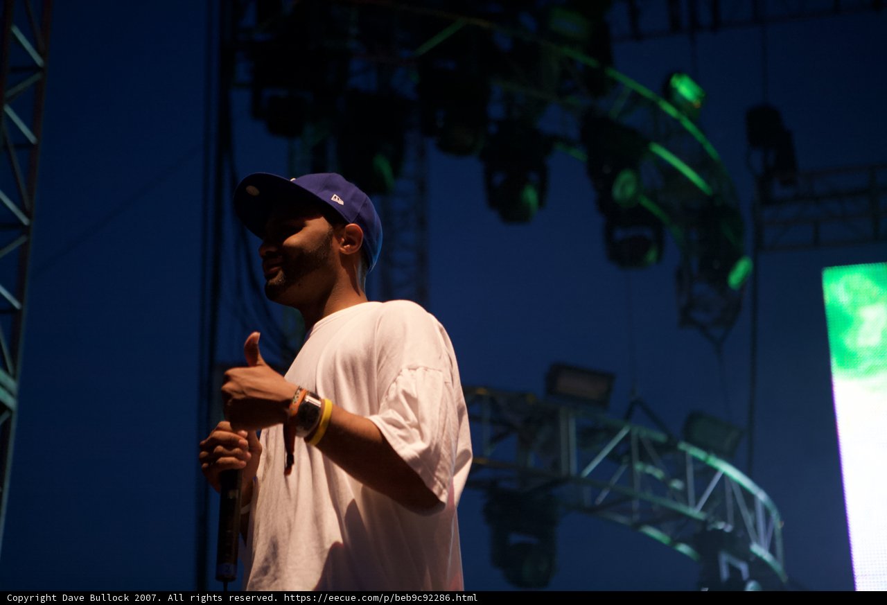 Solo Performance Under the Coachella Lights