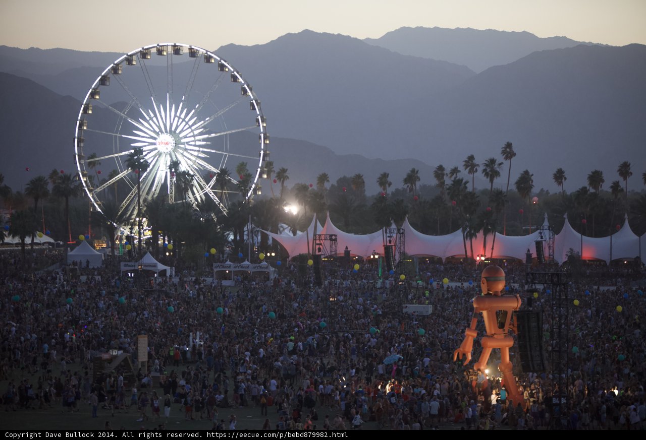 Ferris Wheel Fun at Coachella Festival