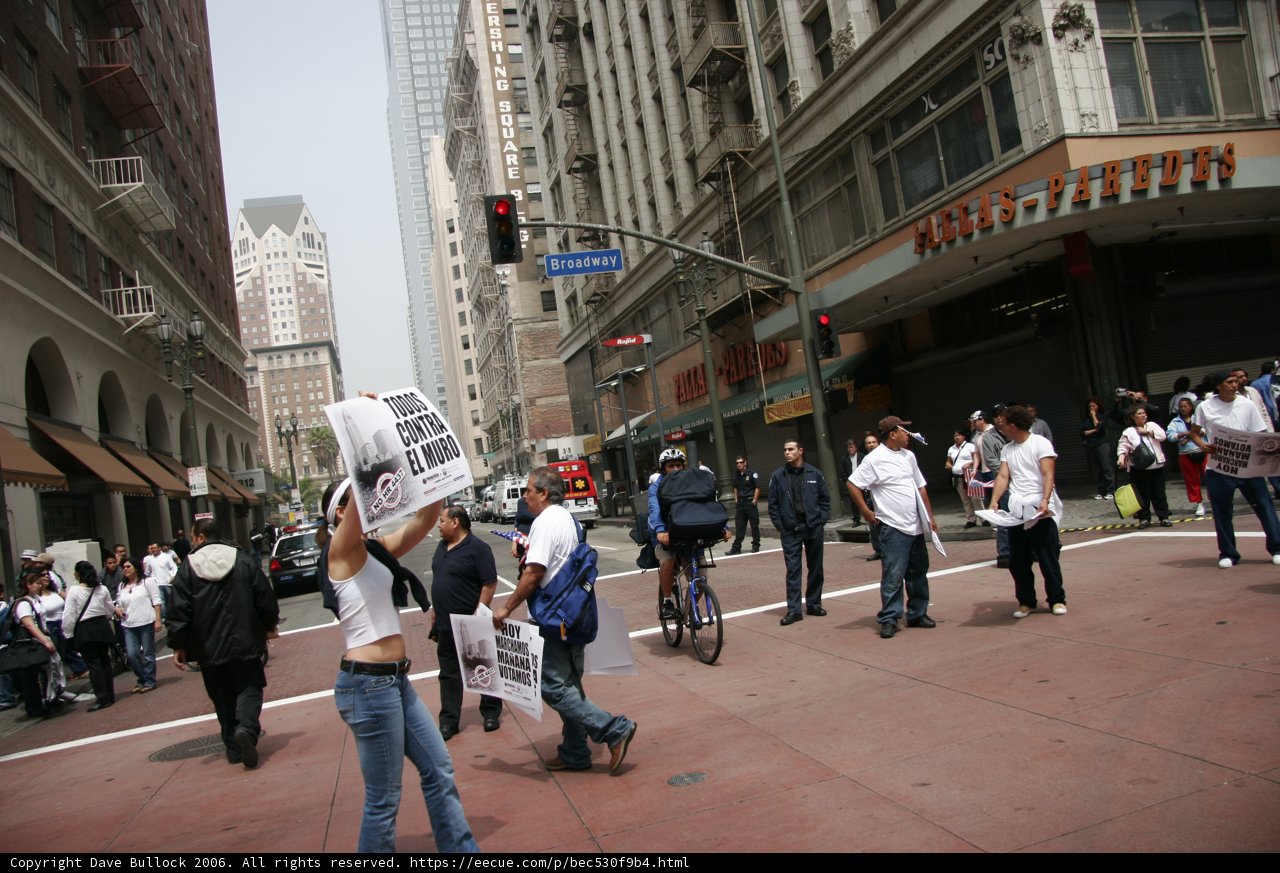 A Woman's Protest Against City Building