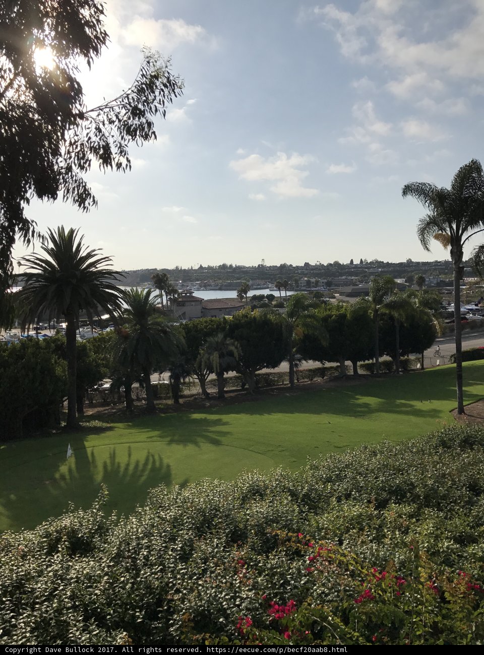 Scenic View of the Ocean and Golf Course