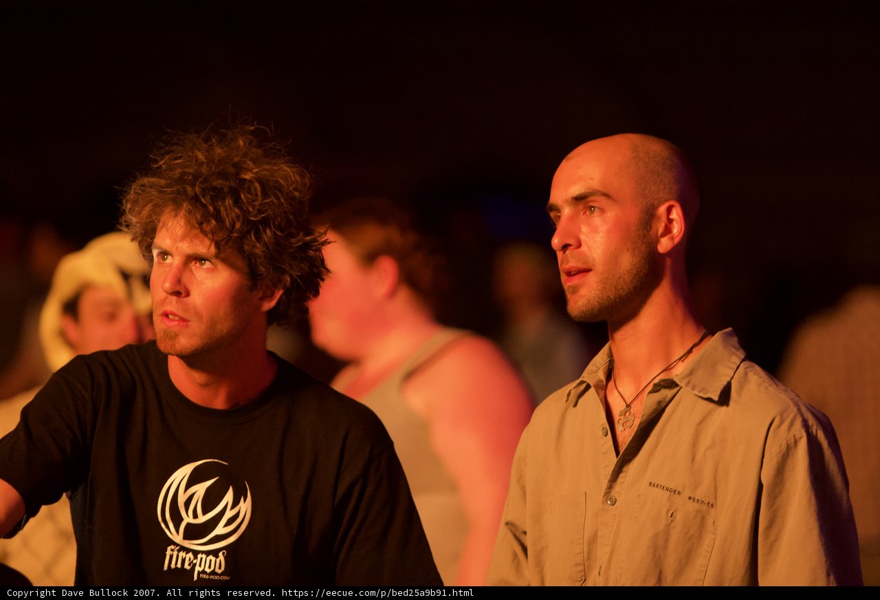 Party Snapshot: Two Men at Coachella