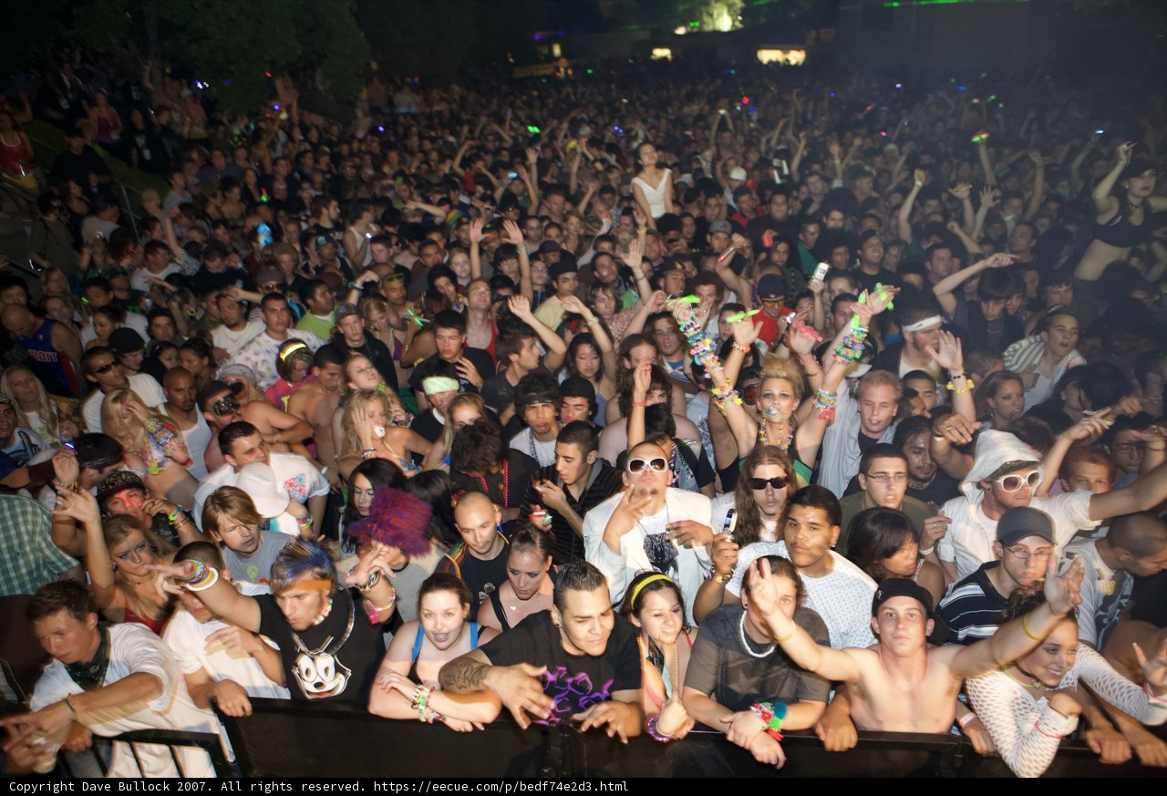 Electric Crowd at EDC 2007