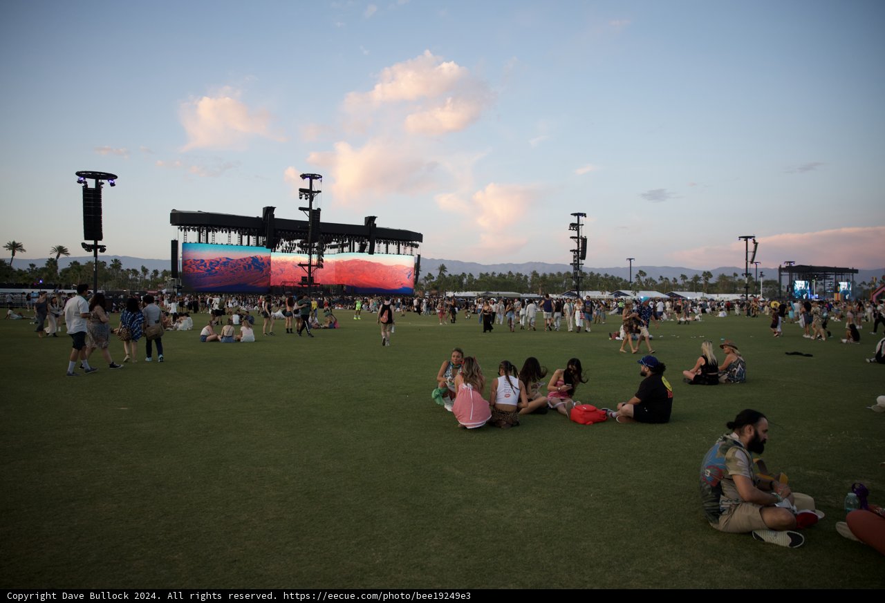 Sunset Splendor at Coachella 2024