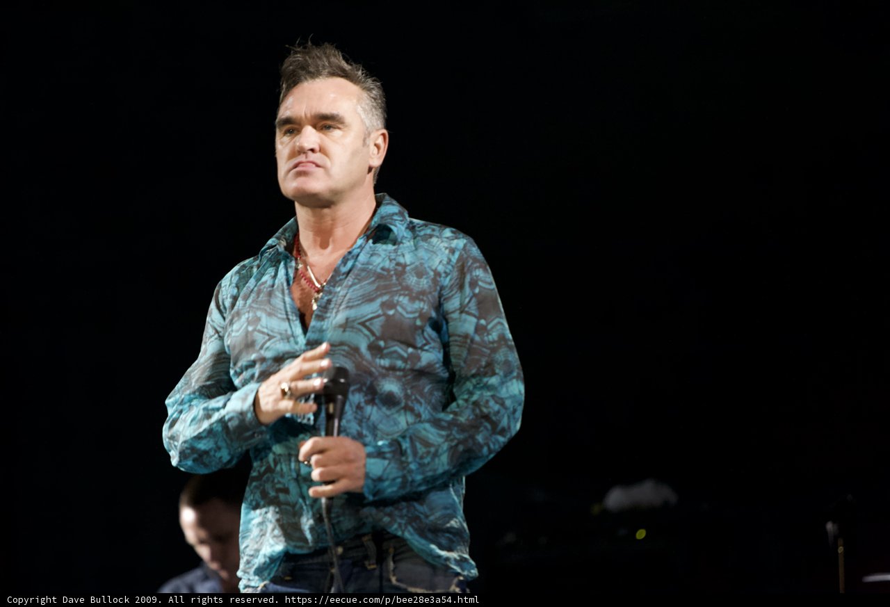 Morrissey Takes the Stage at Coachella 2009