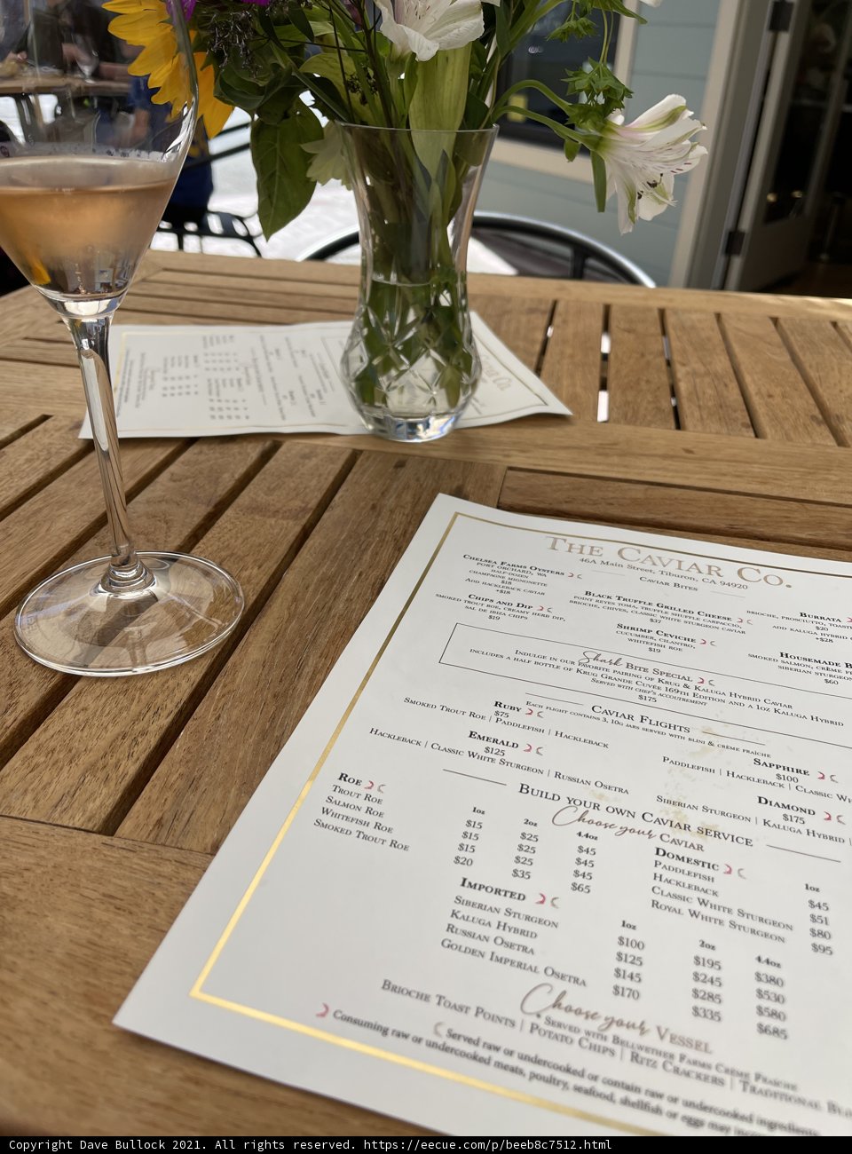 Dining with a View