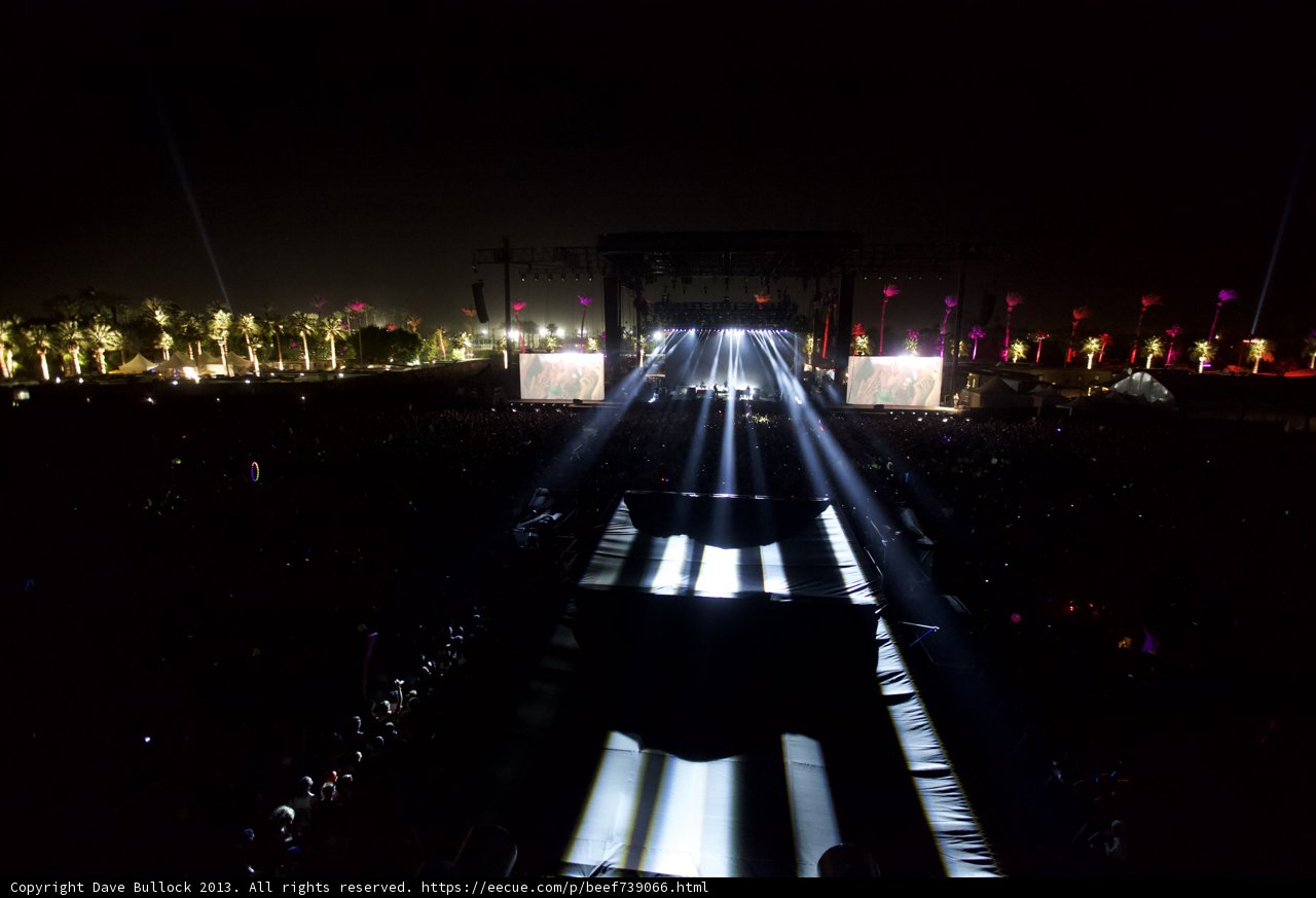 The Illuminated Stage at Coachella