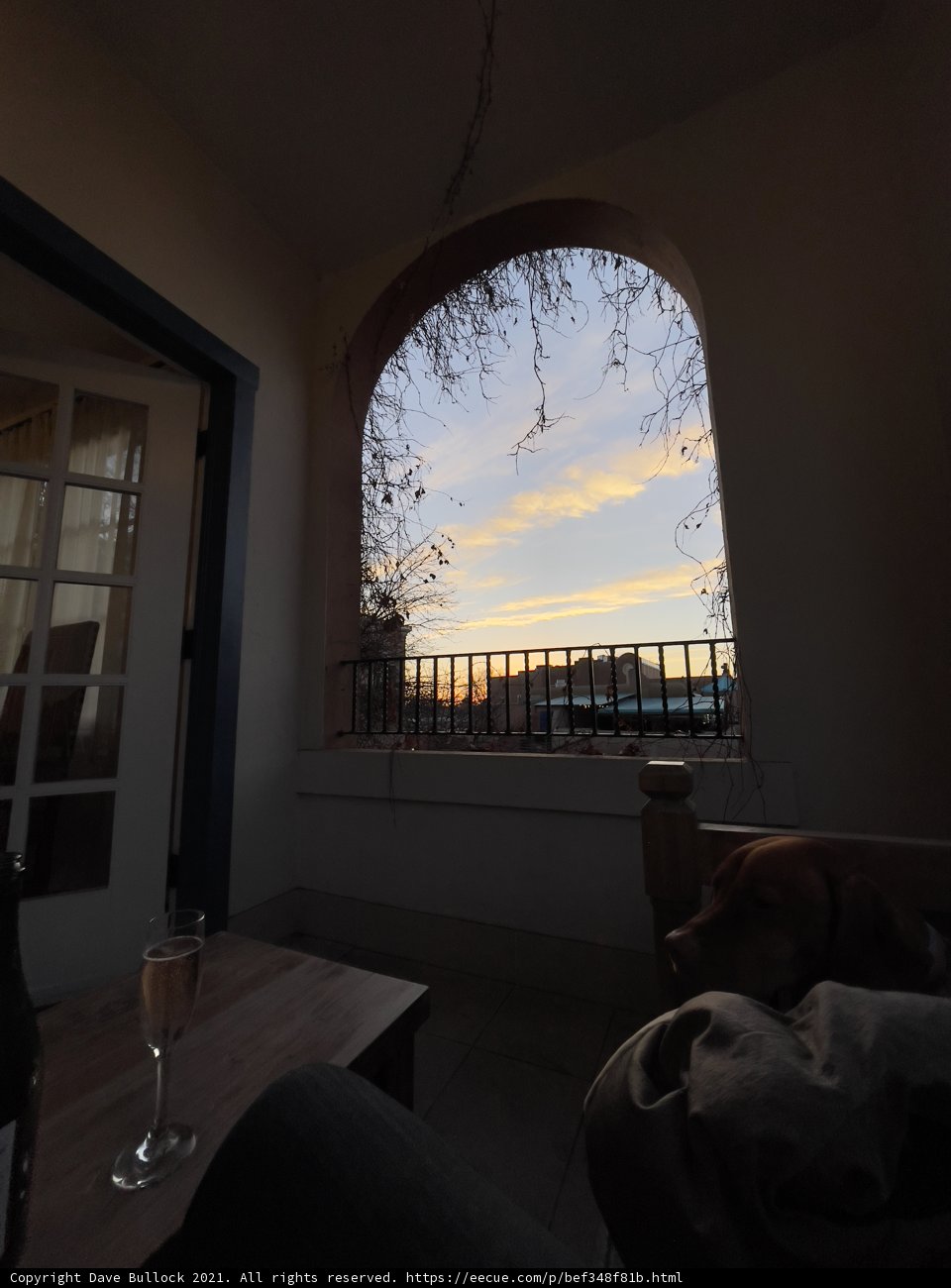 Sunset Through the Archway