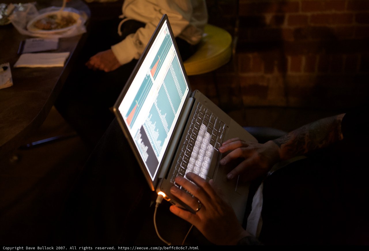 Working Hard on the Laptop